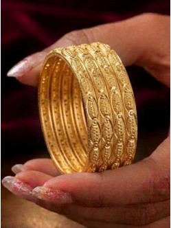 Gold Plated Bangles